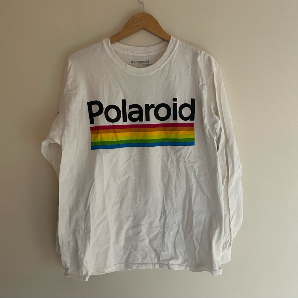 Polaroid Graphic Large Long Sleeve Tee